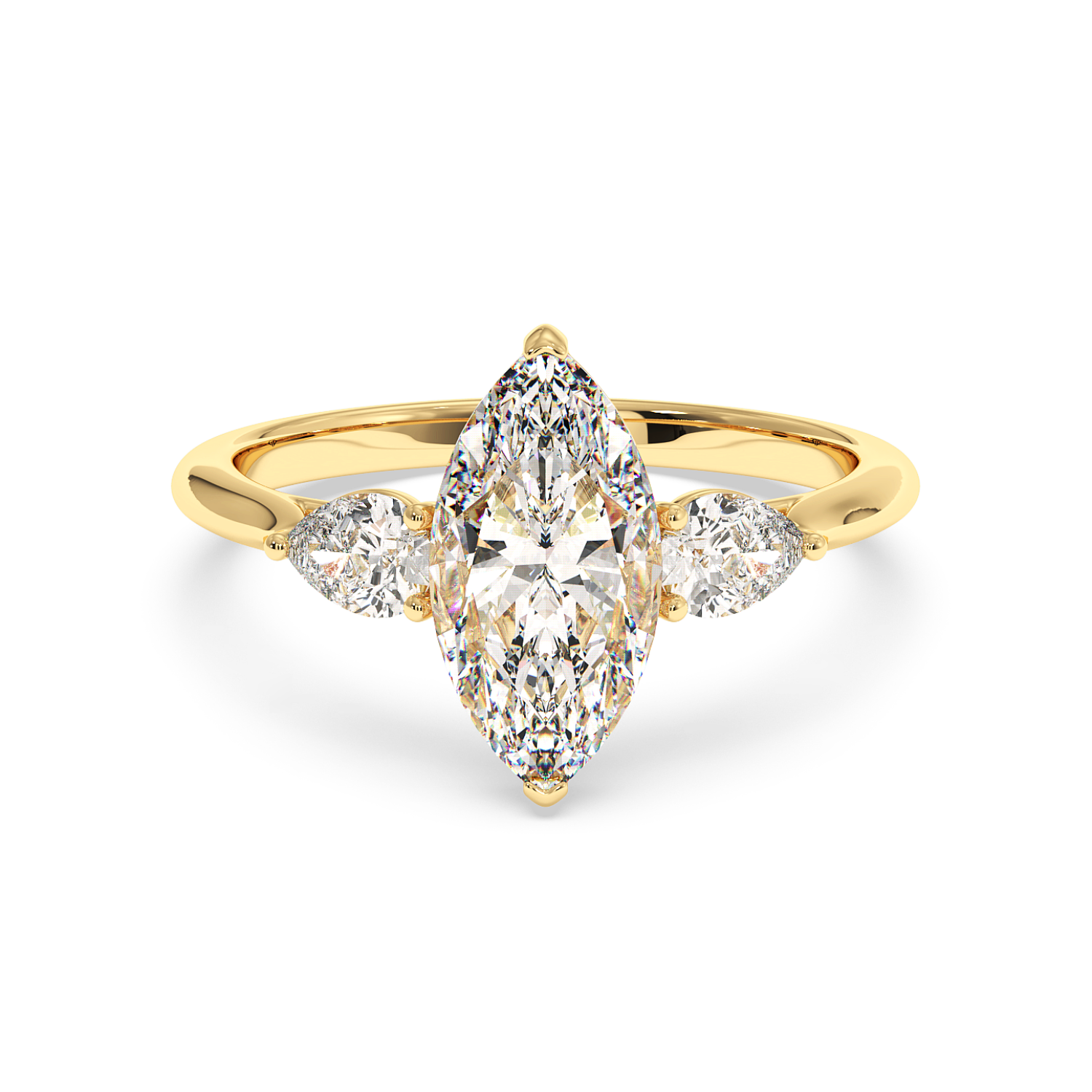 18K White Gold Kassia Engagement Ring