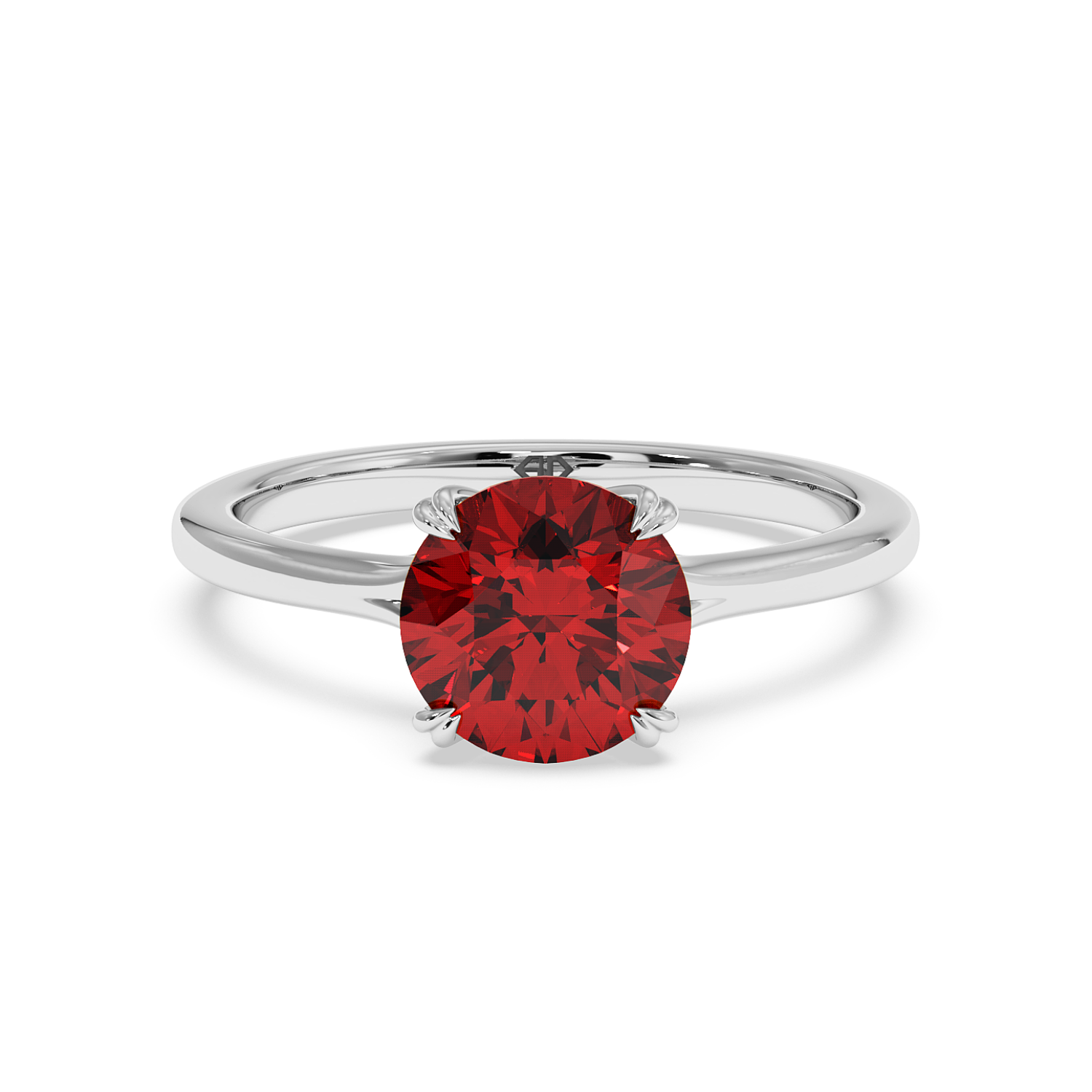 Platinum Leone Engagement Ring
