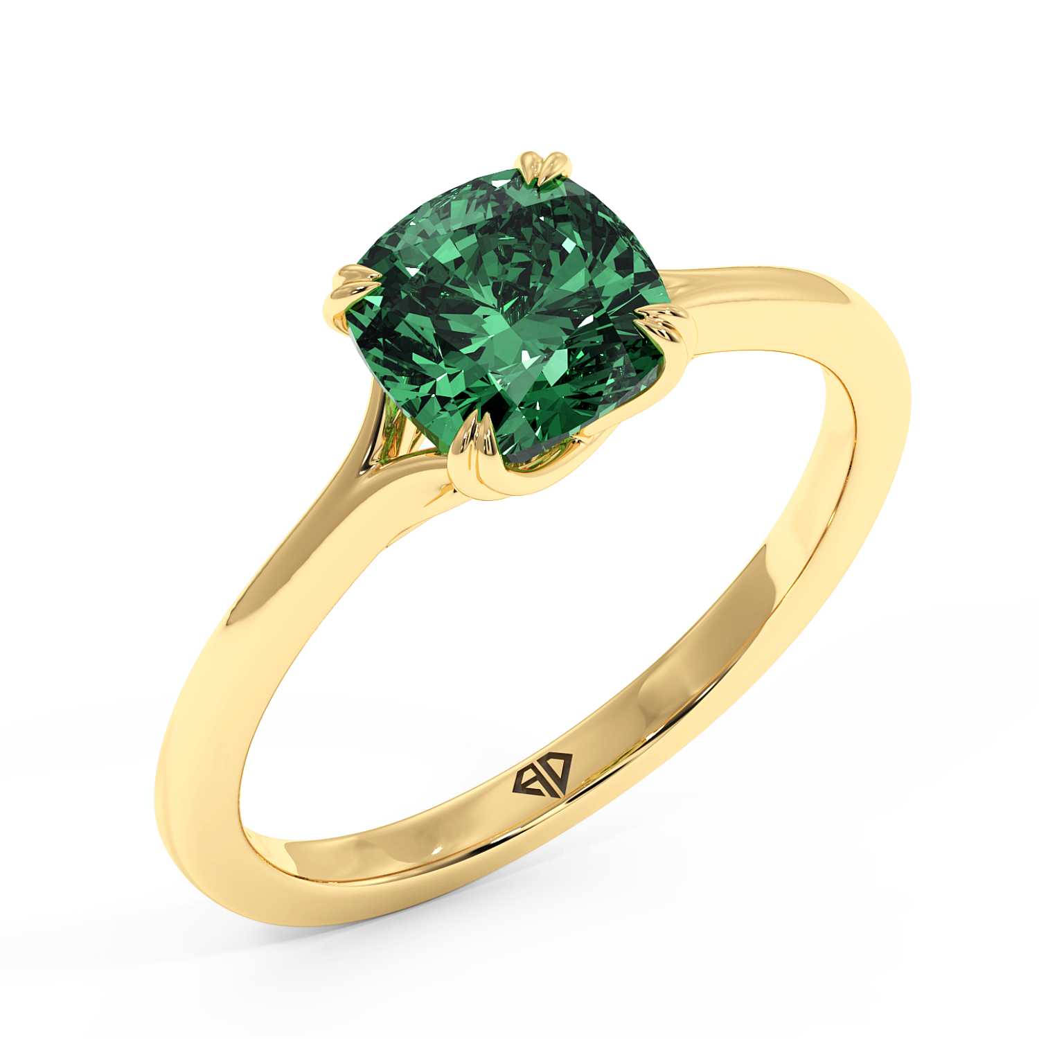 18K Yellow Gold Leone Engagement Ring