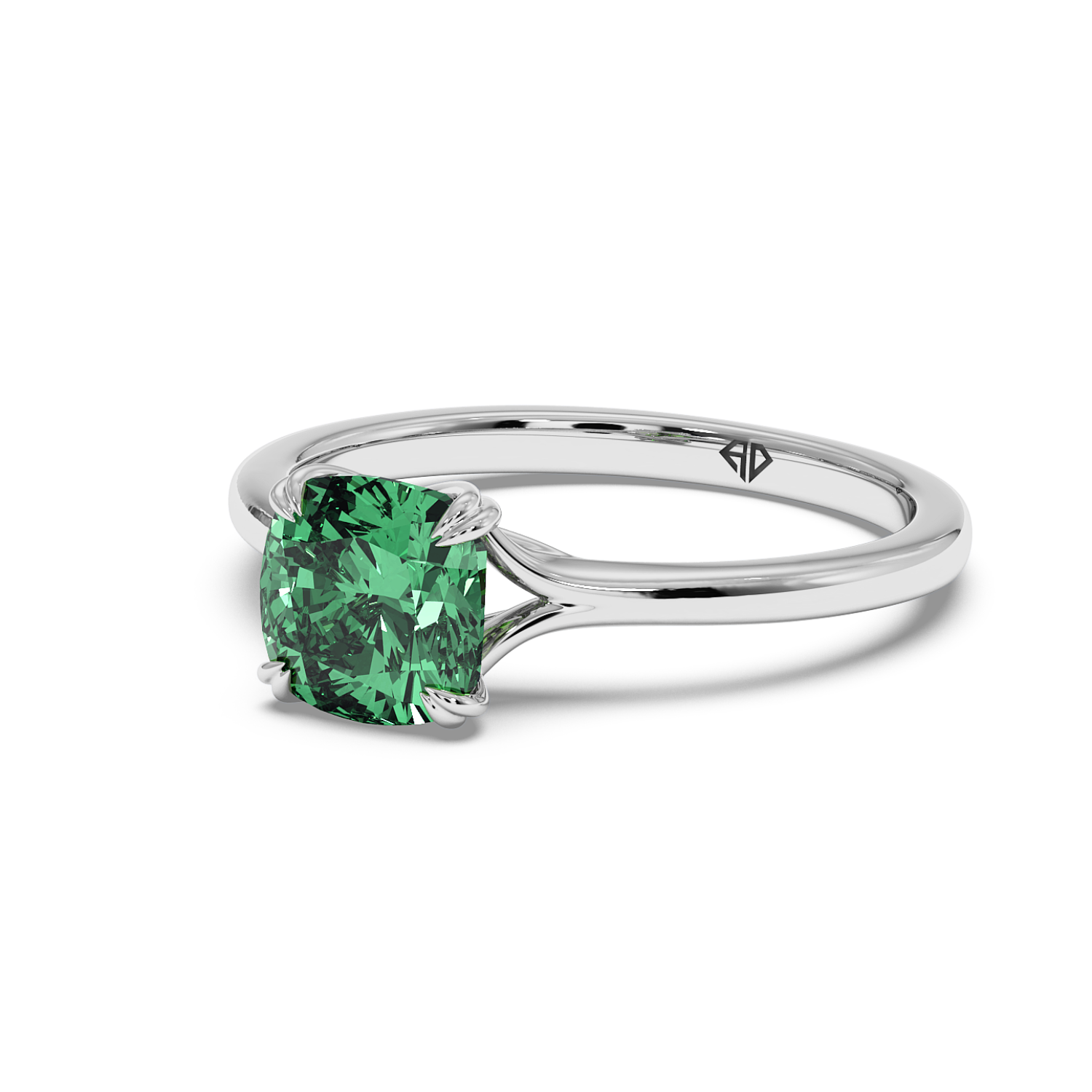 18K White Gold Leone Engagement Ring