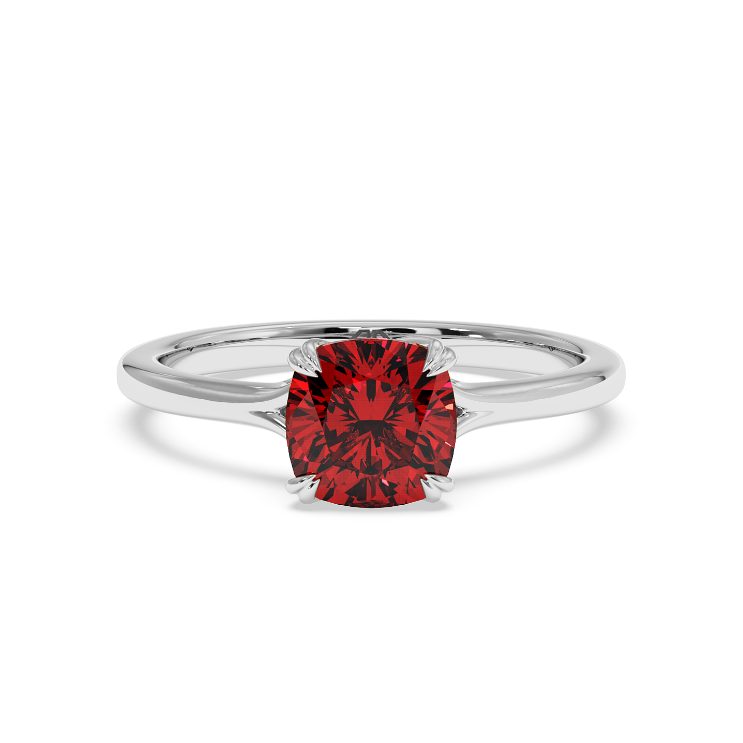 Platinum Leone Engagement Ring