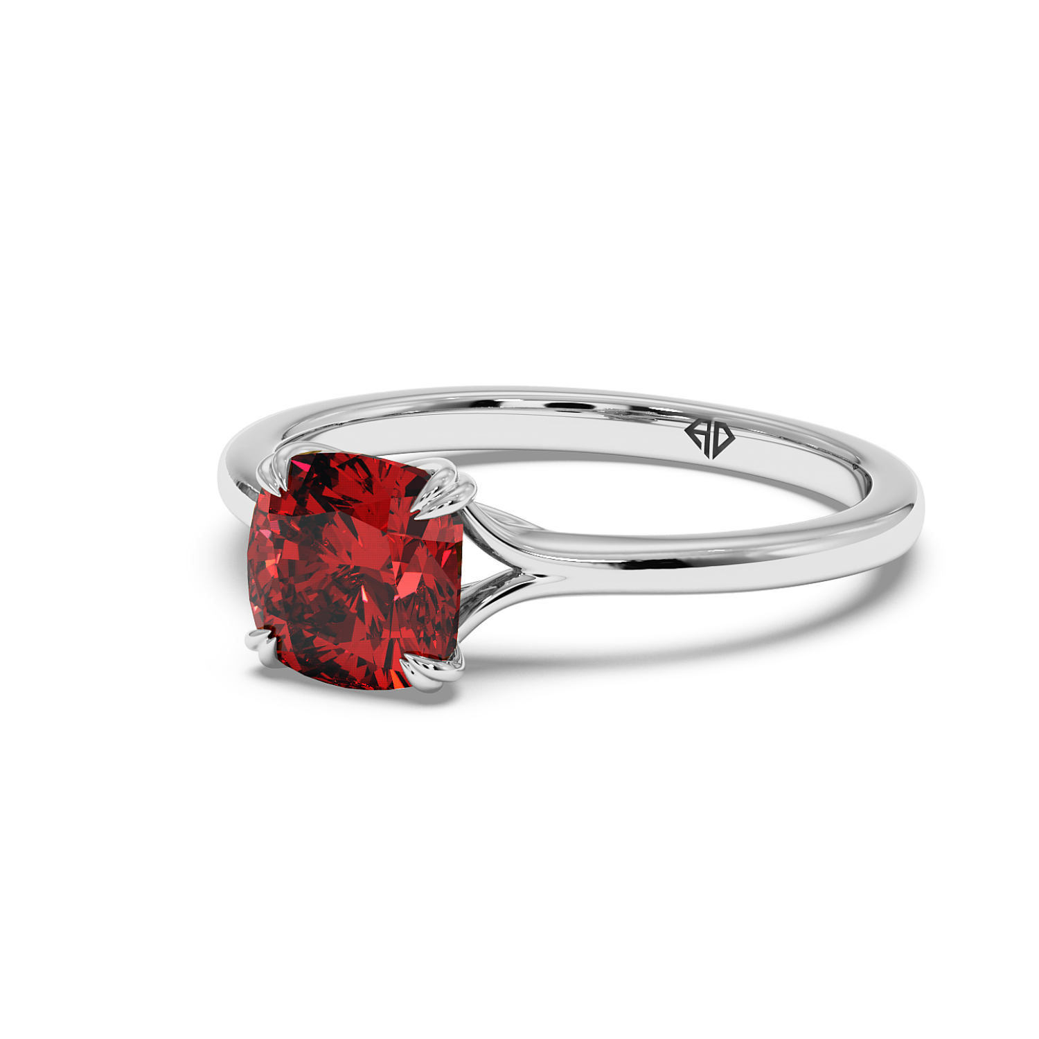 Platinum Leone Engagement Ring