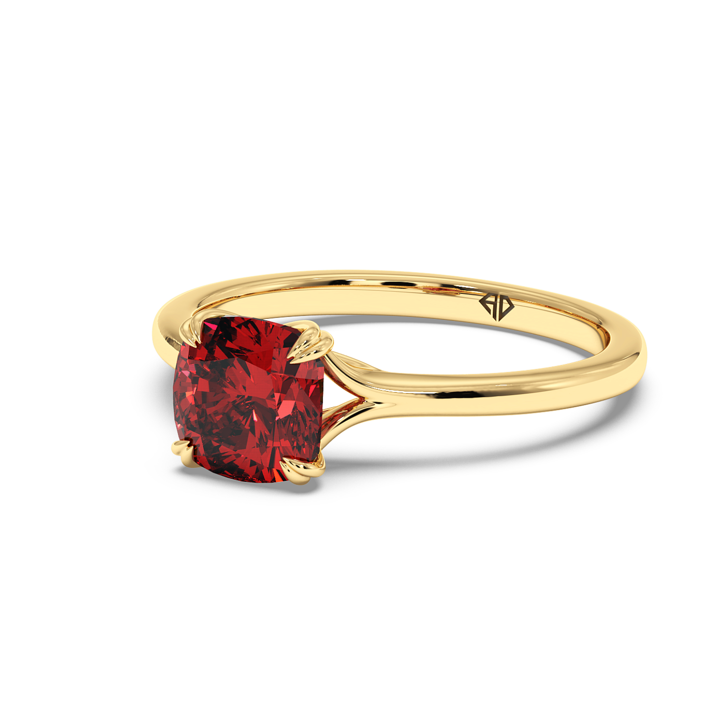 18K Yellow Gold Leone Engagement Ring
