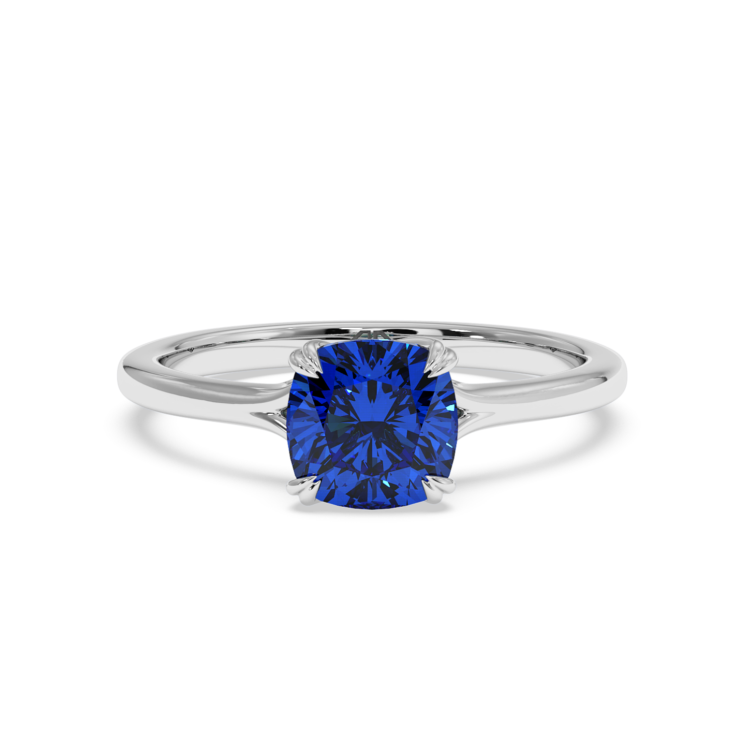 18K White Gold Leone Engagement Ring