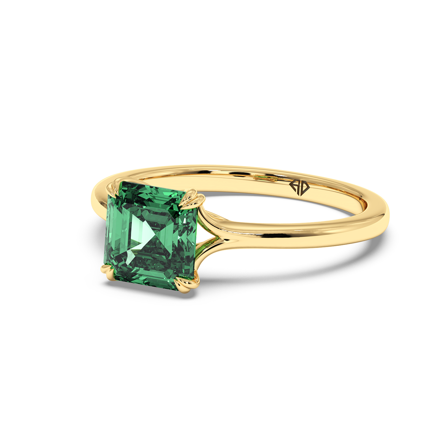 18K Yellow Gold Leone Engagement Ring