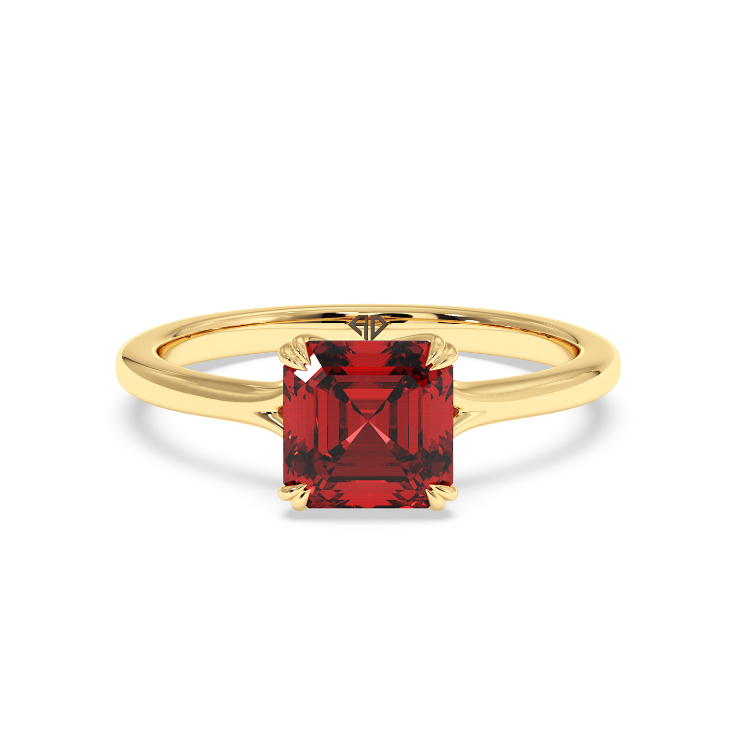 18K Yellow Gold Leone Engagement Ring