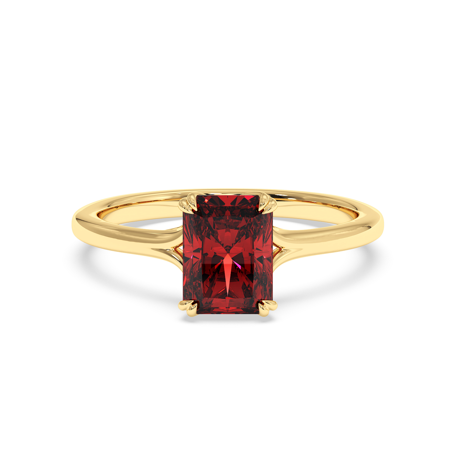 18K Yellow Gold Leone Engagement Ring